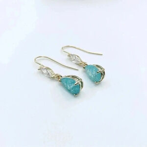 Drop Earrings Gold Plated